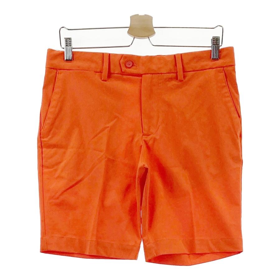 【新品】J.LINDEBERG ゴルフショートパンツ オレンジ J.LINDEBERG（ジェイリンドバーグ） ストレッチ ハーフパンツ オレンジ