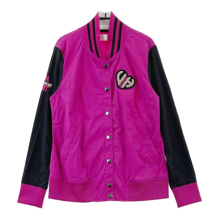 Viva Heart ジャケット ピンク 40 VIVA HEART（ビバハート） 長袖ジャケット ピンク系 40 ゴルフウェア