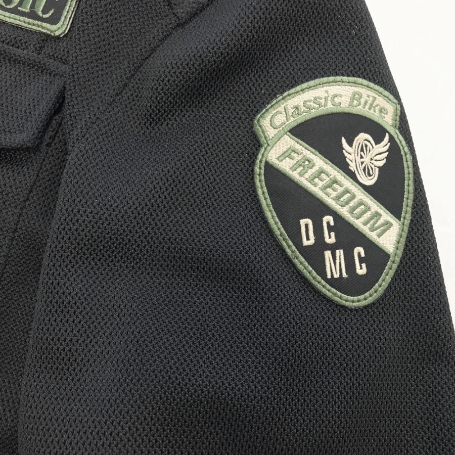 DEGNER デグナー メッシュジャケット ブラック系 L バイクウェア