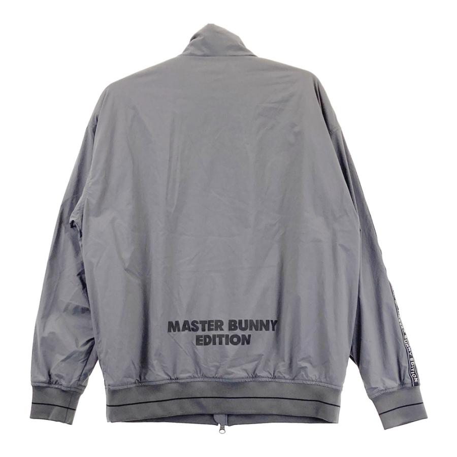 サイズ：4 MASTER BUNNY EDITION マスターバニーエディション  裏メッシュ ジップジャケット  グレー系 [240101682827] ゴルフウェア メンズ ストスト MASTER BUNNY EDITION（マスターバニーエディション） 裏メッシュ