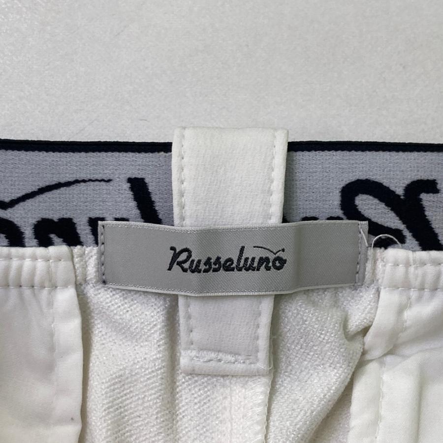 RUSSELUNO ラッセルノ ストレッチパンツ ホワイト系 4 ゴルフウェア