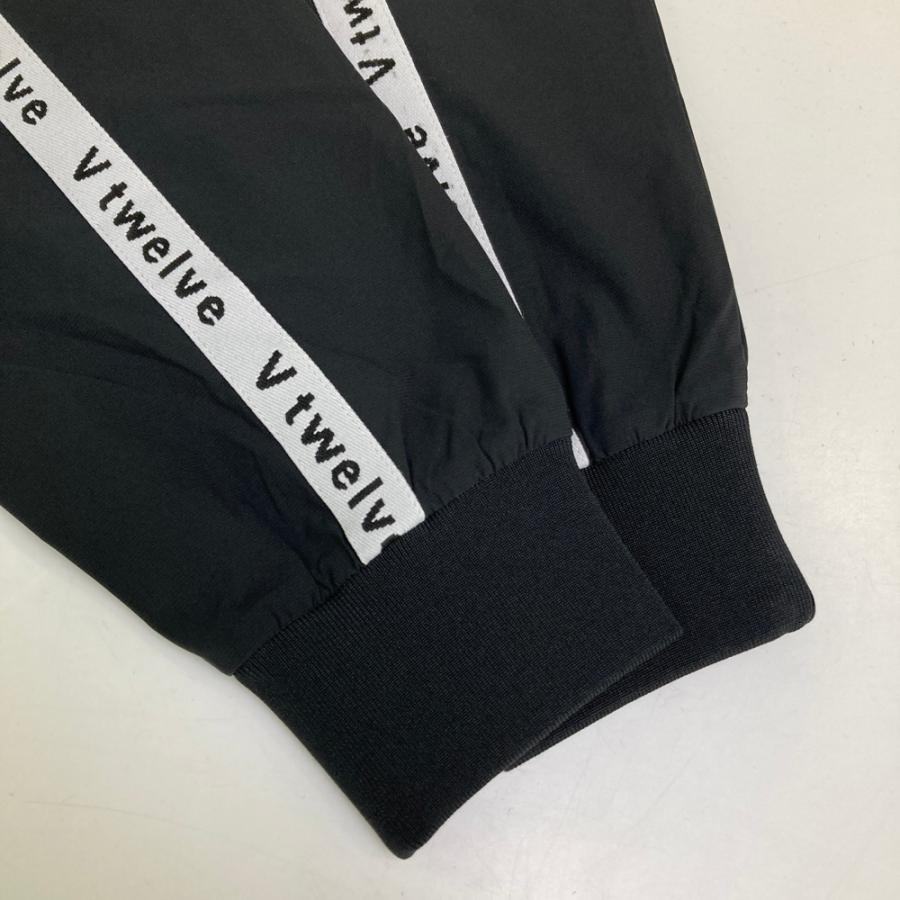 【稀少/XXLサイズ】ヴィトゥエルブ トラックジャケット ゴルフ ダブルジップ V12（ヴィ・トゥエルヴ） ジップジャケット ブラック系 XXL ゴルフ