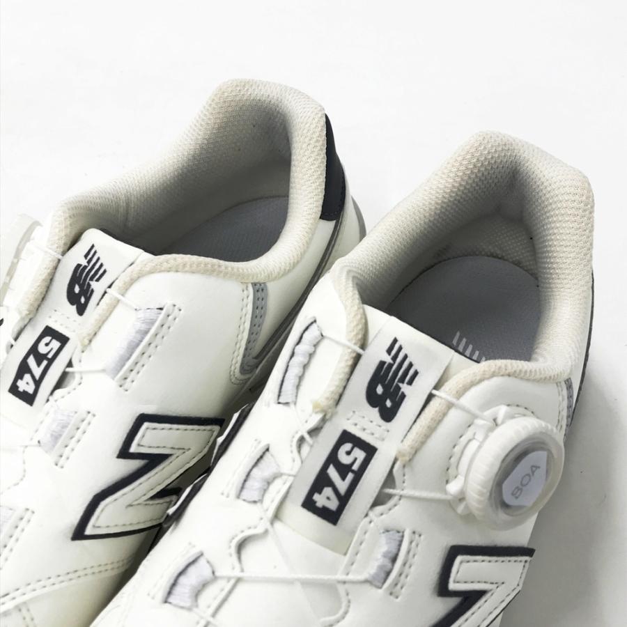 未使用 27.5cm 2E ニューバランスゴルフシューズUGBS574Hホワイト NEW BALANCE GOLF ニューバランス UGBS574H ゴルフシューズ スパイク