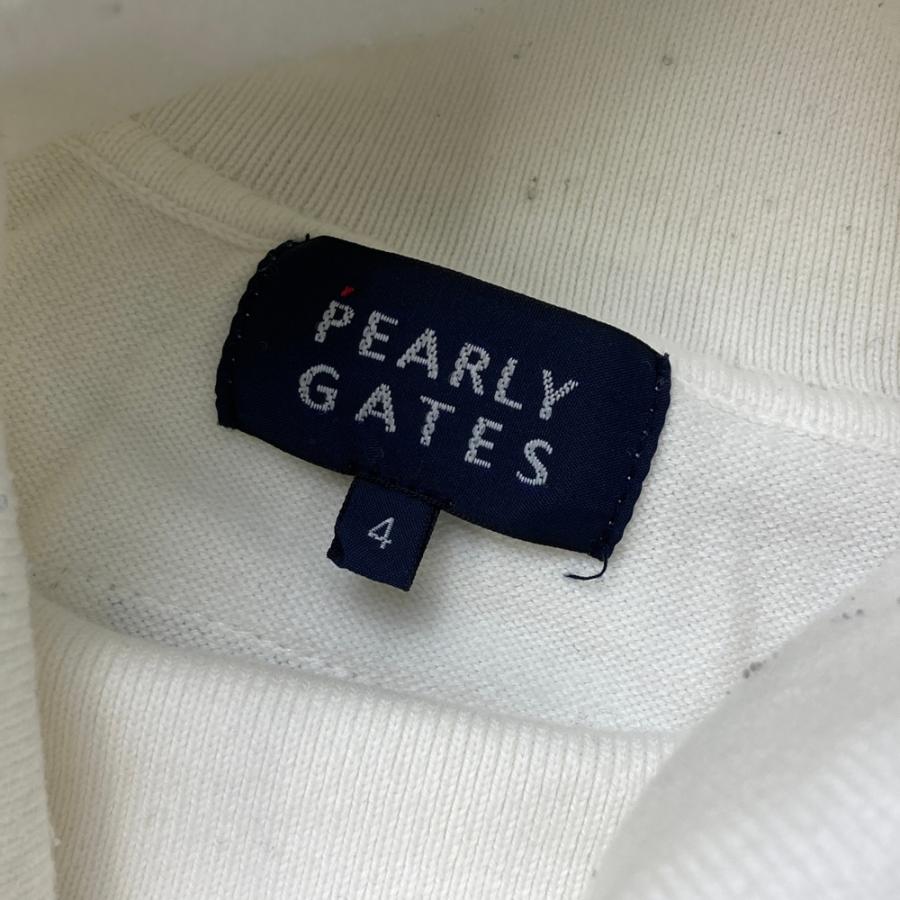 PEARLY GATES パーリーゲイツ タートルネック ニットセーター ホワイト