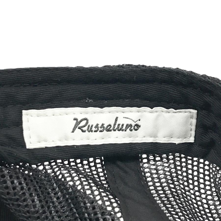RUSSELUNO ラッセルノ メッシュキャップ ブラック系 F ゴルフウェア