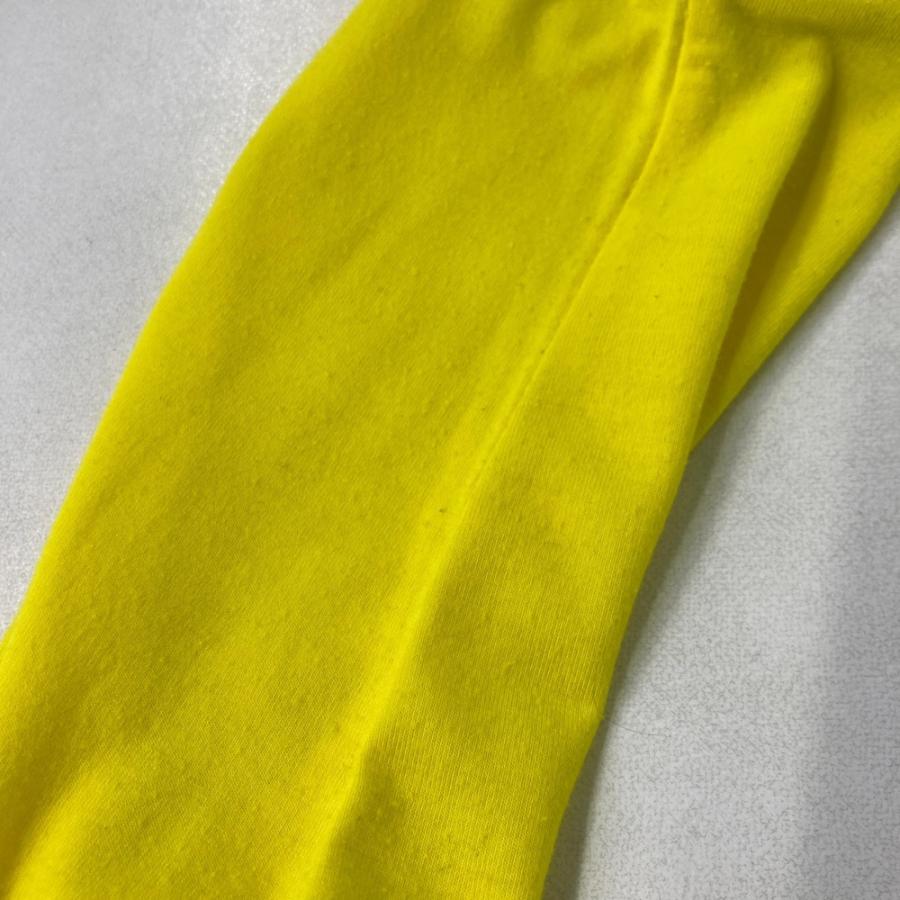 AND PER SE アンパスィ フード付き 長袖Tシャツ イエロー系 M ゴルフ 