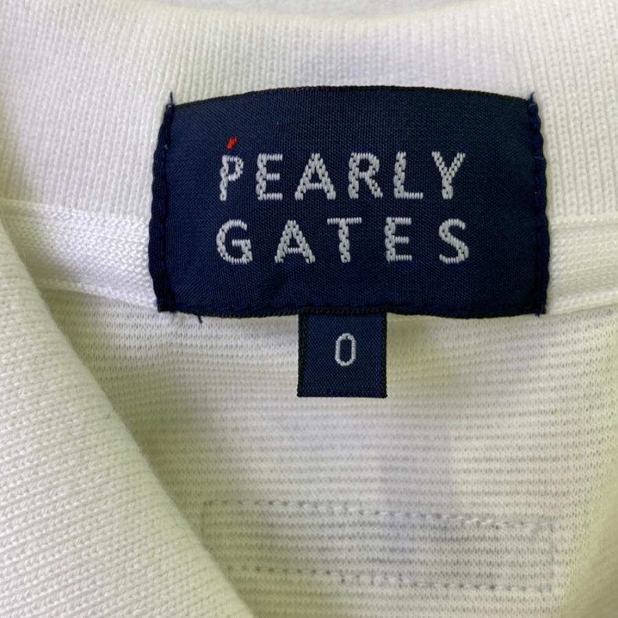 新品未使用　PEARLY GATES ノースリーブ ポロシャツ ボーダー　M 1 PEARLY GATES（パーリーゲイツ） ノースリーブポロシャツ ロゴ