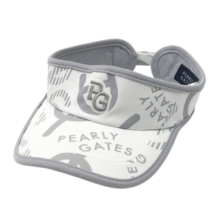 PEARLY GATES（パーリーゲイツ） 【美品】PEARLY GATES サンバイザー 