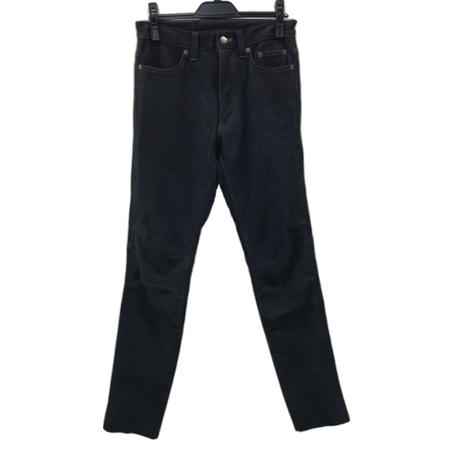 KUSHITANI クシタニ レザーパンツ EXPLORER ネイビー系 29 バイク 