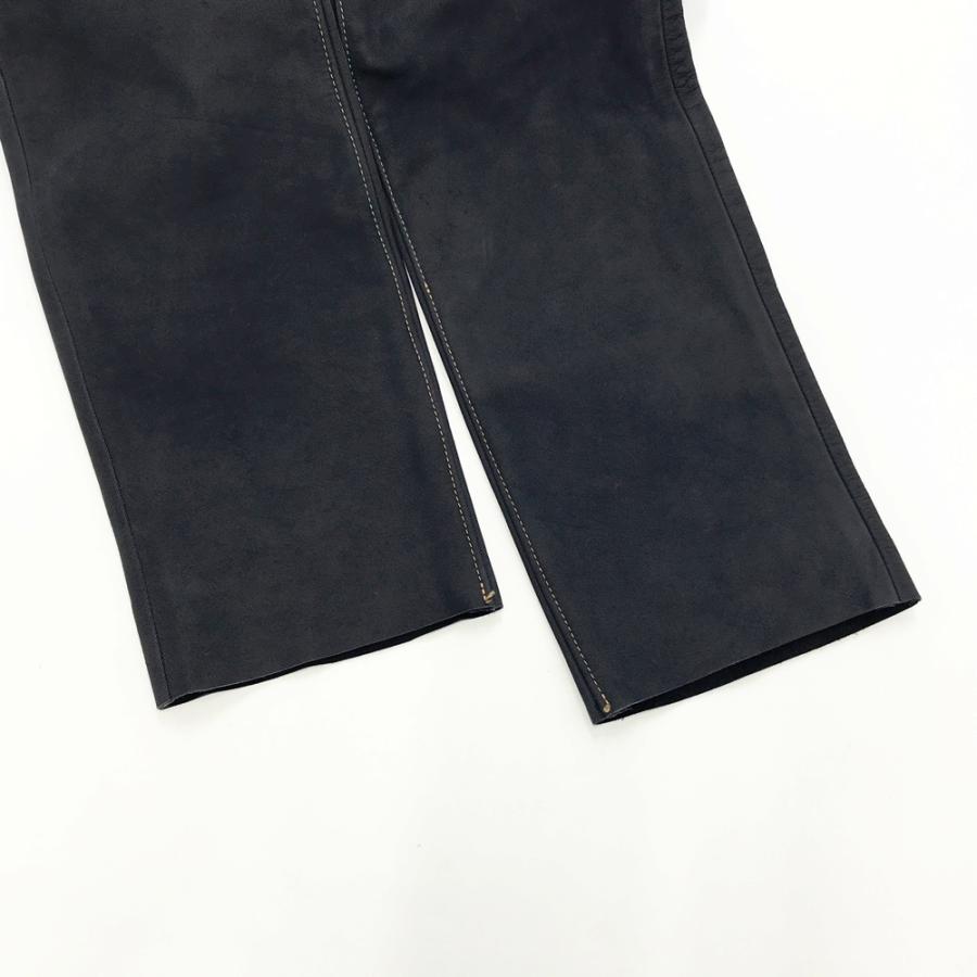 KUSHITANI クシタニ レザーパンツ EXPLORER ネイビー系 29 バイク