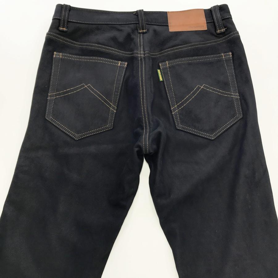 KUSHITANI クシタニ レザーパンツ EXPLORER ネイビー系 29 バイク