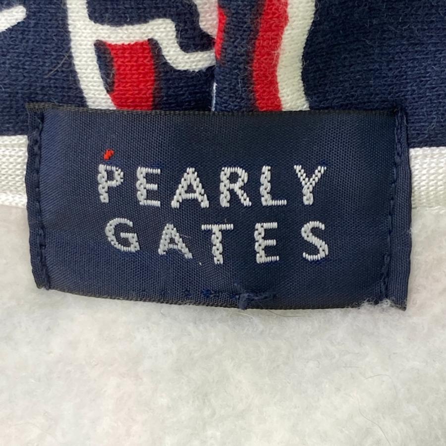 PEARLY GATES パーリーゲイツ 裏起毛 ジップパーカー スヌーピー 総柄