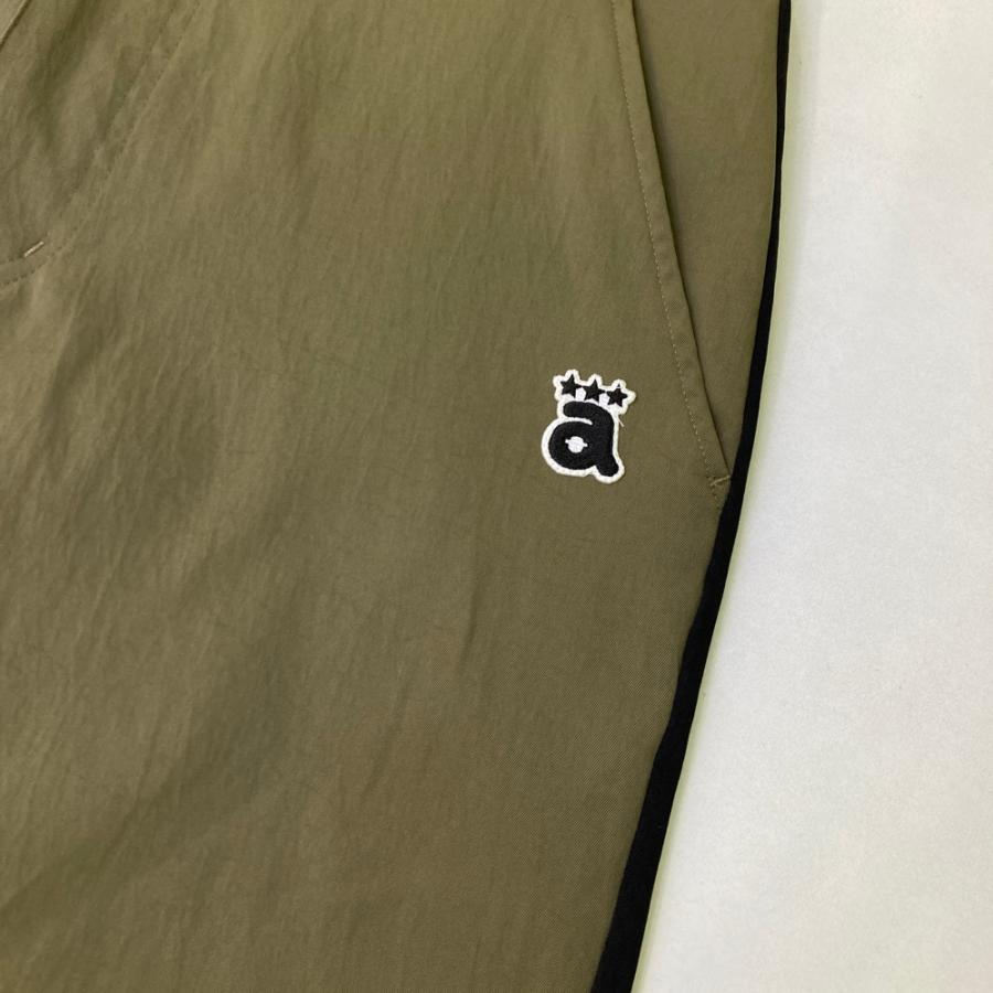 新品】ARCHIVIO アルチビオ サイドロゴ ロングパンツ カーキ系 44