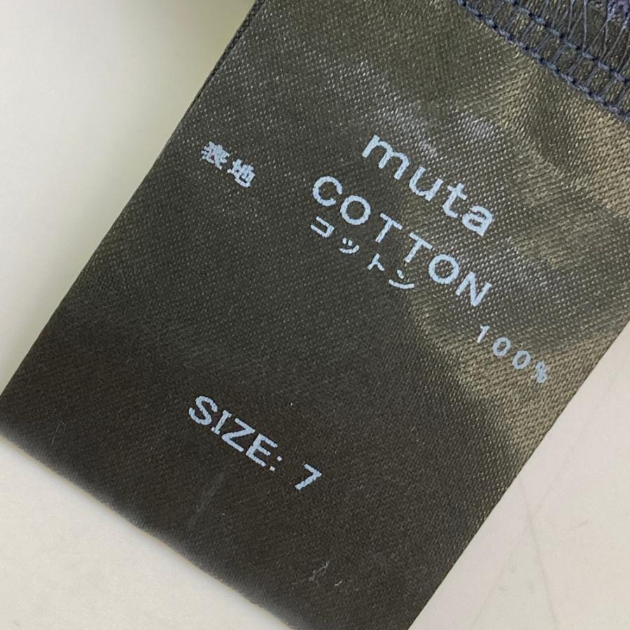 MUTA MARINE ムータマリン 半袖Tシャツ ロゴ ネイビー系 7 ゴルフ