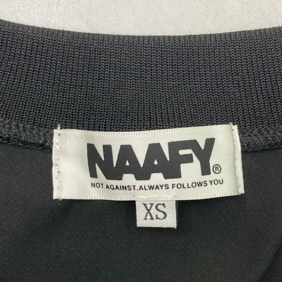 NAAFY ナーフィー ブルゾン ピステ ブラック系 XS ゴルフウェア メンズ