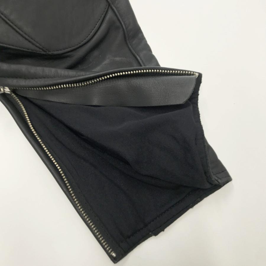 KUSHITANI クシタニ レザーライディングパンツ ブラック系 LL バイク