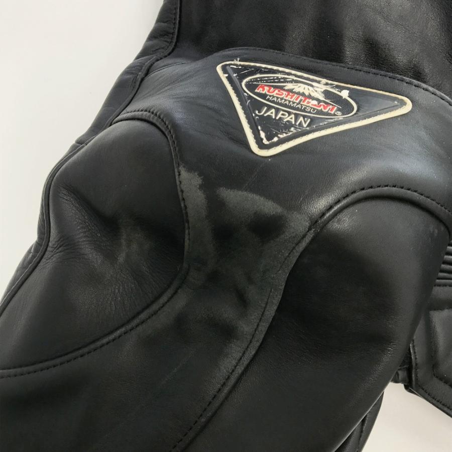 KUSHITANI クシタニ レザーライディングパンツ ブラック系 LL バイク