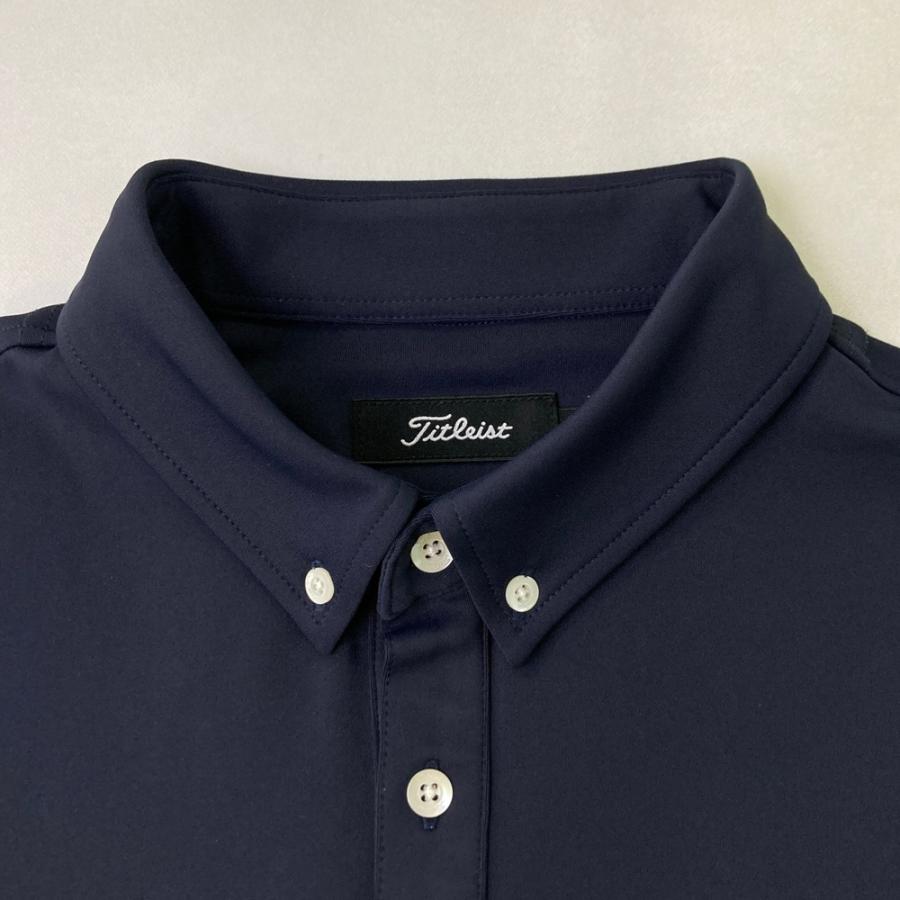 Titleist（タイトリスト） 長袖ポロシャツ ネイビー系 LL ゴルフウェア