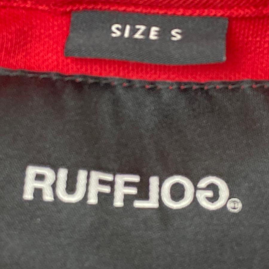 RUFFLOG ラフロッグ 半袖ポロシャツ レッド系 S ゴルフウェア メンズ
