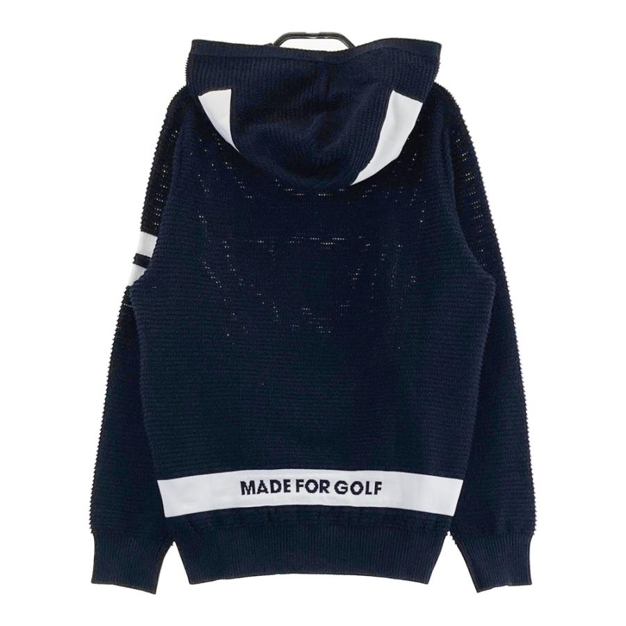 PEARLY GATES パーリーゲイツ 長袖ニットパーカー ネイビー系 0 ゴルフ