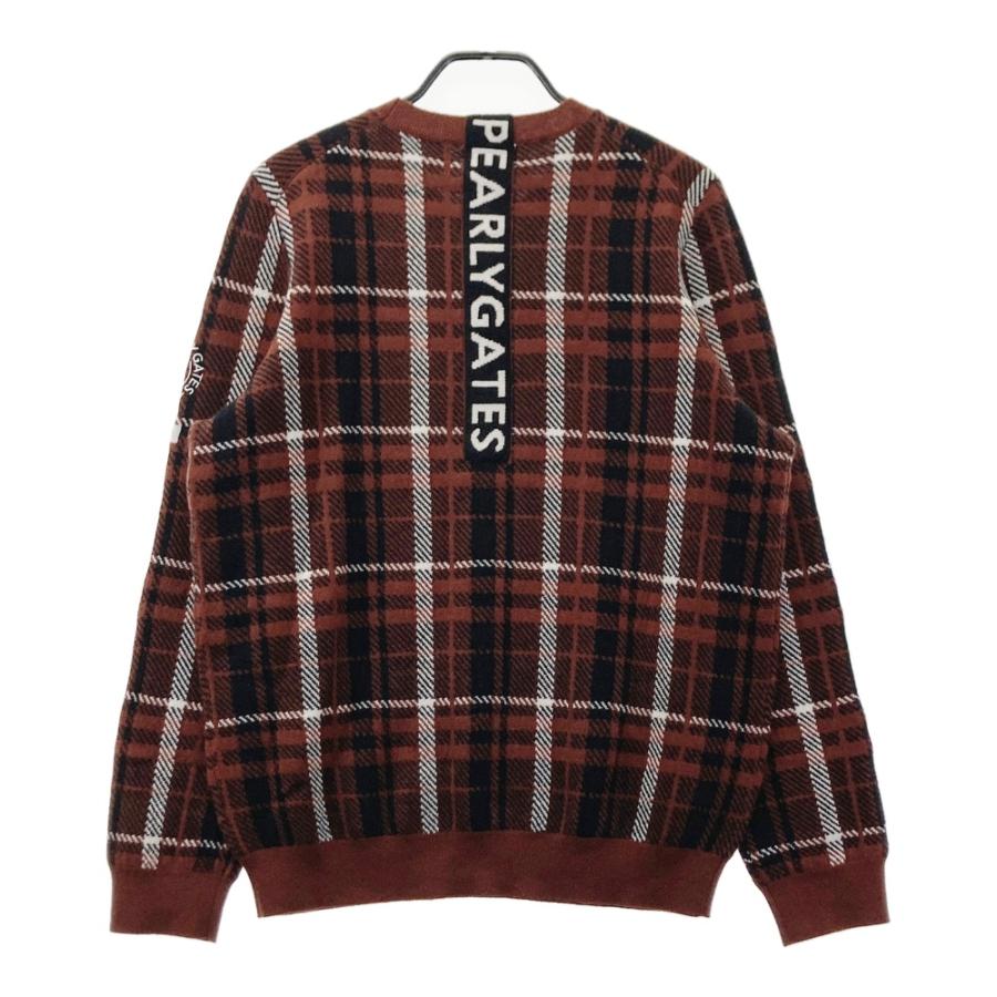 新品】PEARLY GATES パーリーゲイツ カシミヤ ニットセーター チェック