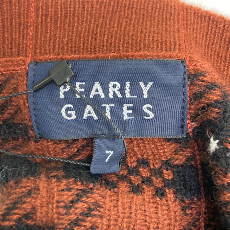 新品】PEARLY GATES パーリーゲイツ カシミヤ ニットセーター チェック