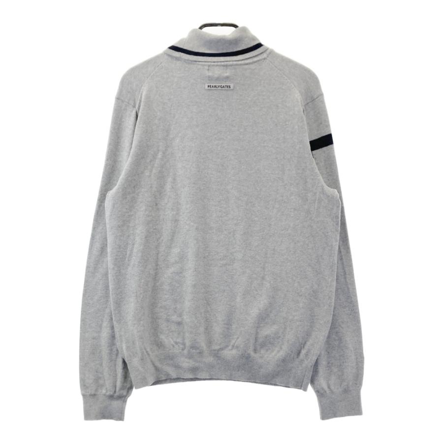 PEARLY GATES タートルネックセーター サイズ6 グレー 新品】PEARLY GATES パーリーゲイツ タートルネック ニットセーター