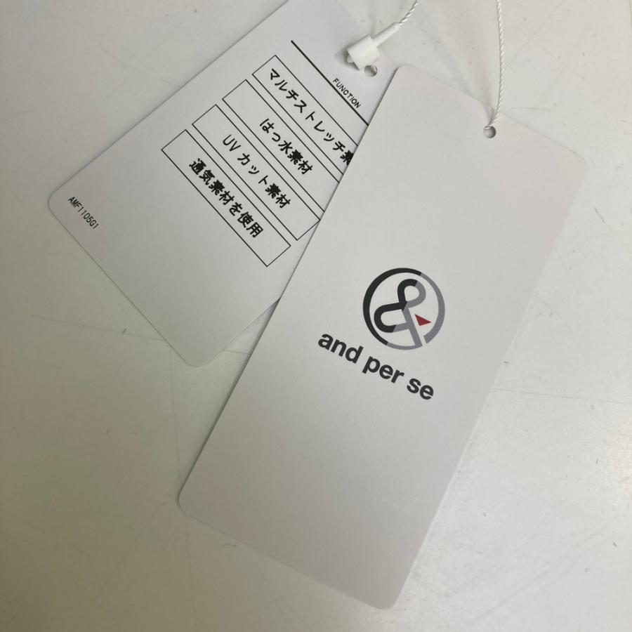 and per se（アンパスィ） 【新品】AND PER SE 2025年 AMF1105G1