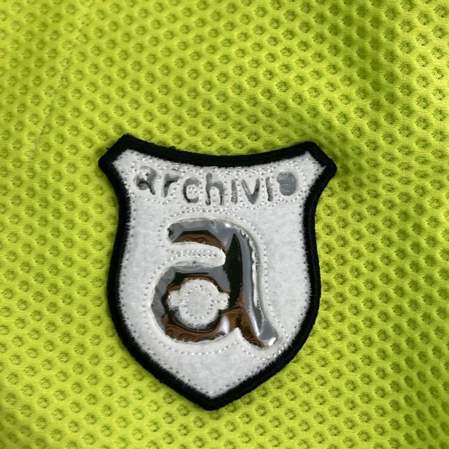 ARCHIVIO アルチビオ テーラードジャケット ワッペン グリーン系 36