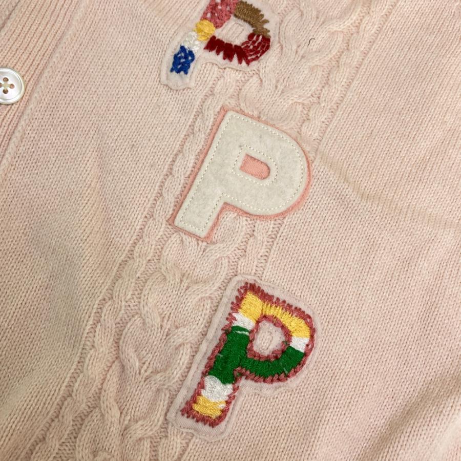 PAPAS（パパス） ニットベスト カシミヤ混 ピンク系 48/M メンズ