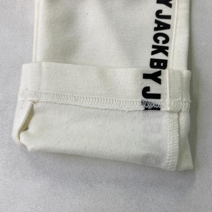 JACK BUNNY ジャックバニー 裏微起毛 ストレッチパンツ ホワイト系 0