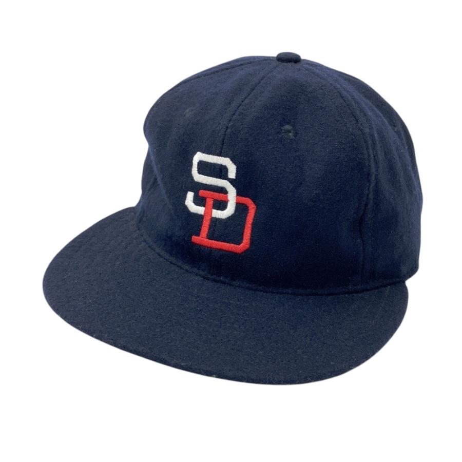Ebbets field エベッツフィールド ネイビー 革ベルト 新品】EBBETS FIELD エベッツフィールド キャップ ネイビー系 FREE