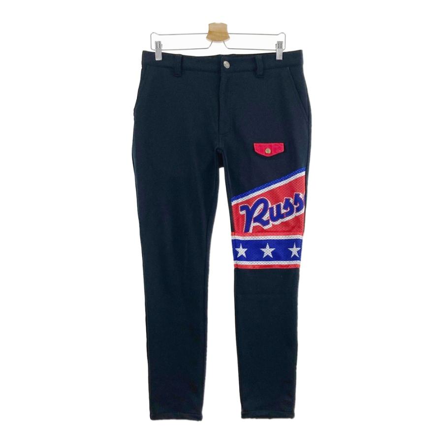 ゴルフ メンズ ラッセルノ RUSSELUNO パンツ 7(XXL) 黒 ブラック