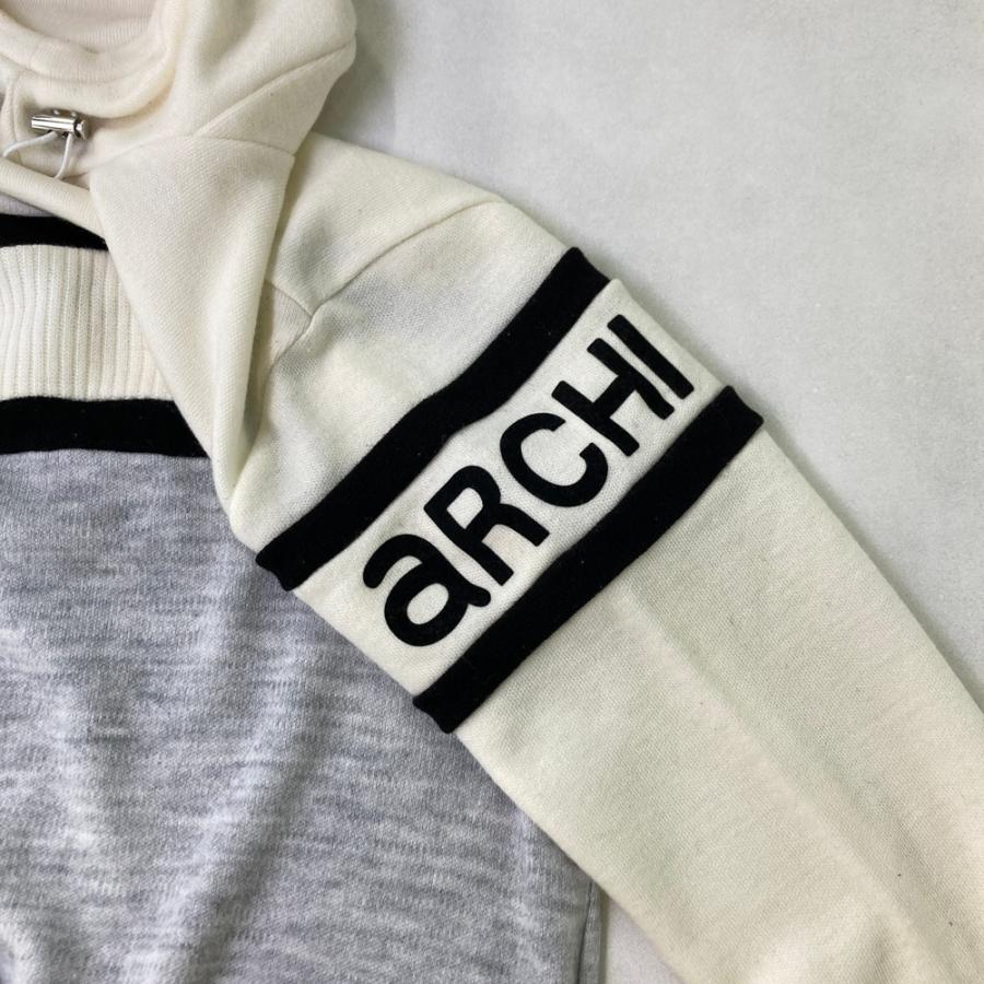 ARCHIVIO アルチビオ ハイネック 長袖 ニットセーター ホワイト系 40