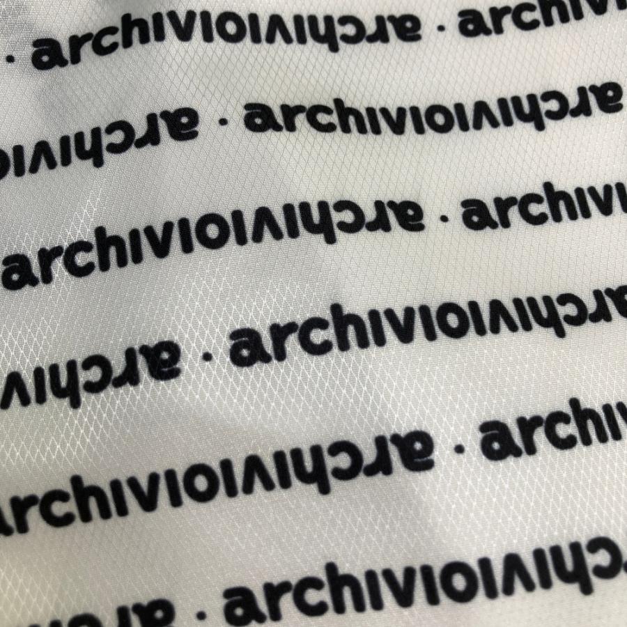 ARCHIVIO アルチビオ 裏地付 スカート ロゴ総柄 ホワイト系 40 ゴルフ