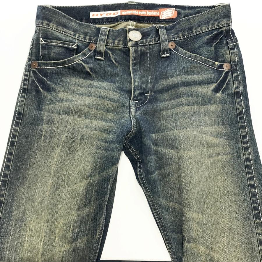 HYOD ヒョウドウ ENGINEER DENIM スポーツデニム パンツ D3O ネイビー 