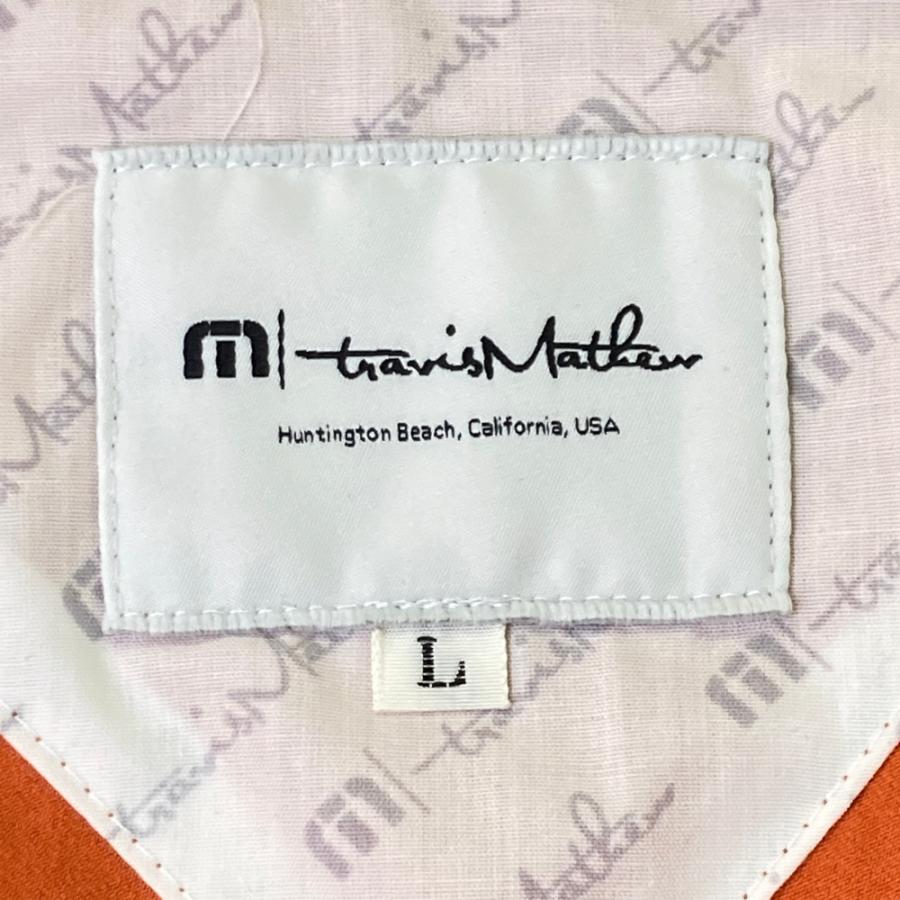 TRAVISMATHEW トラビスマシュー 長袖 ジップジャケット オレンジ系 L