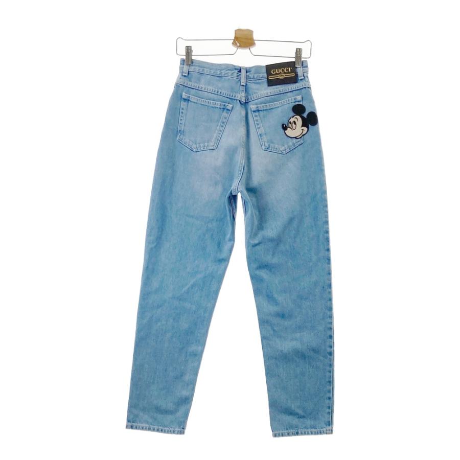 GUCCI（グッチ） ×DISNEY 539790 デニムパンツ ブルー系 25 レディース
