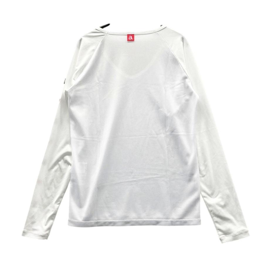 ARCHIVIO アルチビオ 異素材切替 長袖インナーTシャツ ホワイト系 36