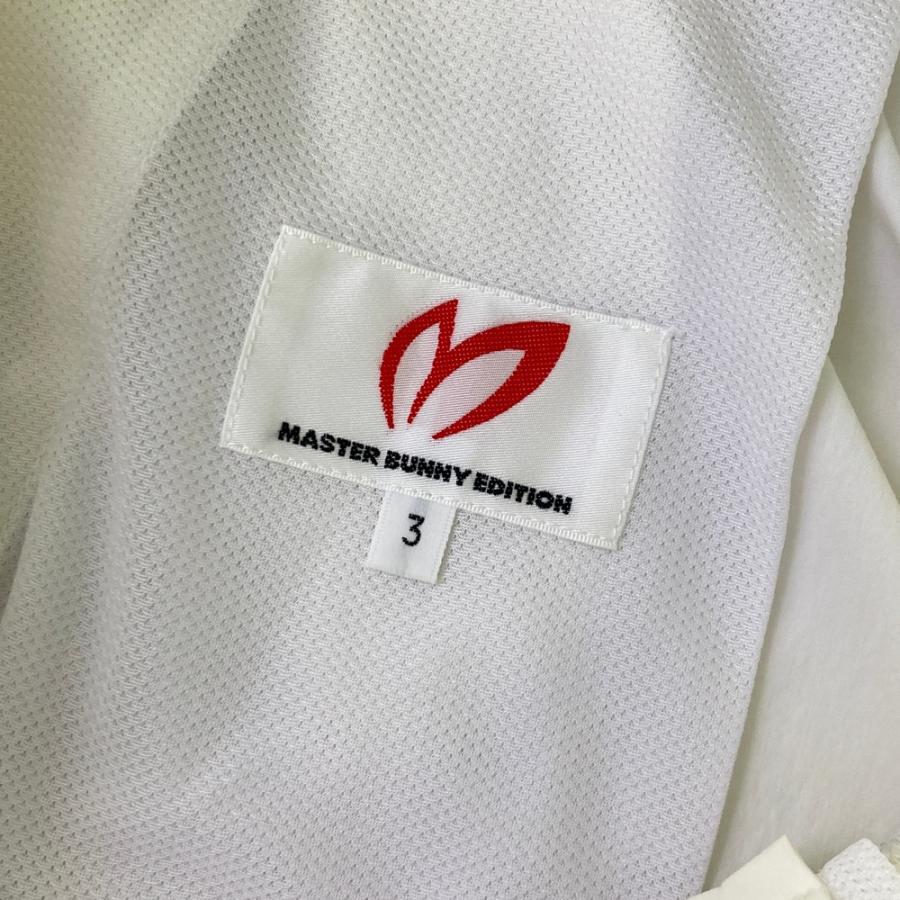 未使用❗️ マスターバニーエディション　ハーフパンツ　総柄　ホワイト　0/S MASTER BUNNY EDITION マスターバニーエディション ストレッチハーフ