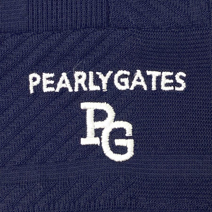 PEARLY GATES（パーリーゲイツ） モックネック 半袖ワンピース レース
