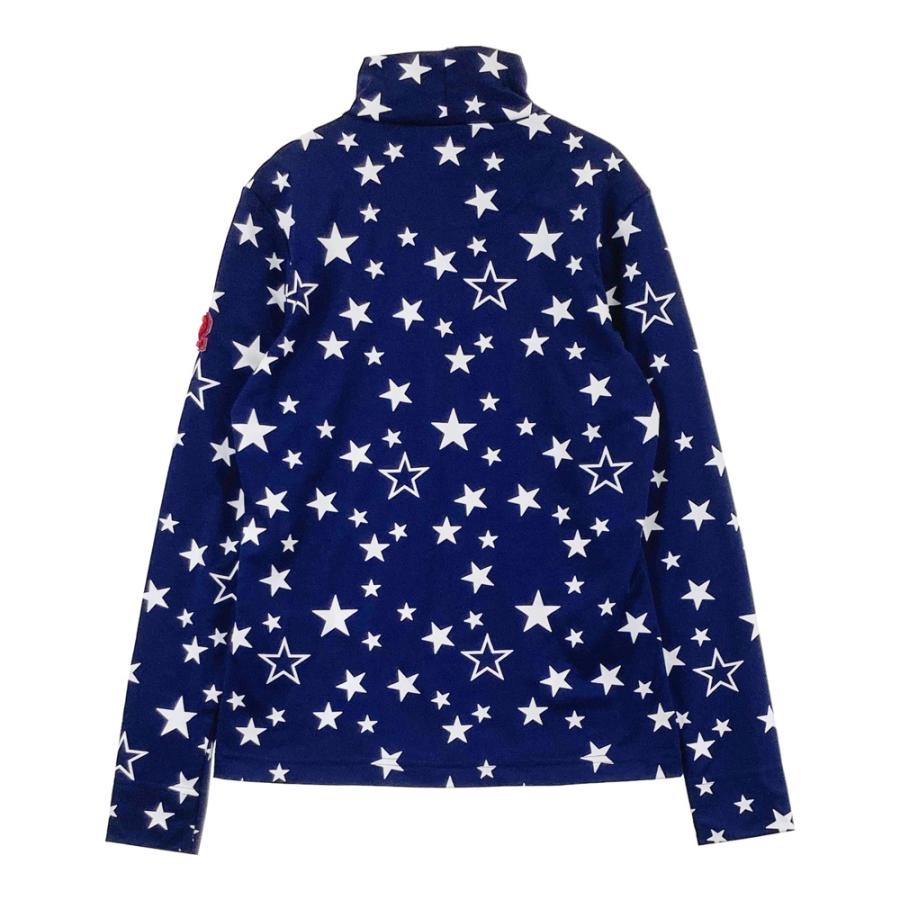 新品 キャロウェイ ネイビー 星柄 レディースシャツ 新品 キャロウェイ