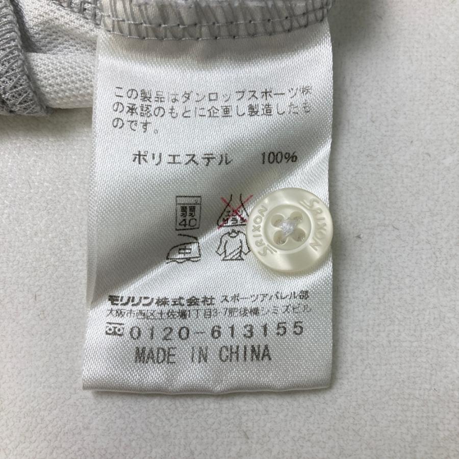 SRIXON スリクソン レクサス 半袖ポロシャツ グレー系 ゴルフウェア