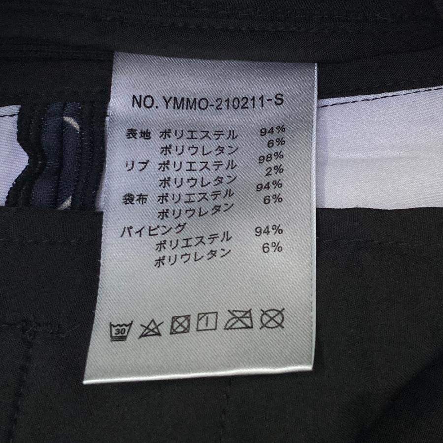 MUTA MARINE ムータマリン パンツ 総柄 ブラック系 2 ゴルフウェア