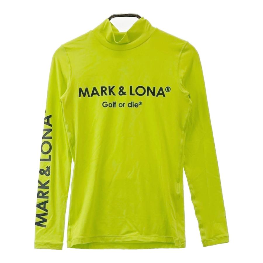 MARK&LONA マークアンドロナ モックネック 長袖Tシャツ イエロー系 36