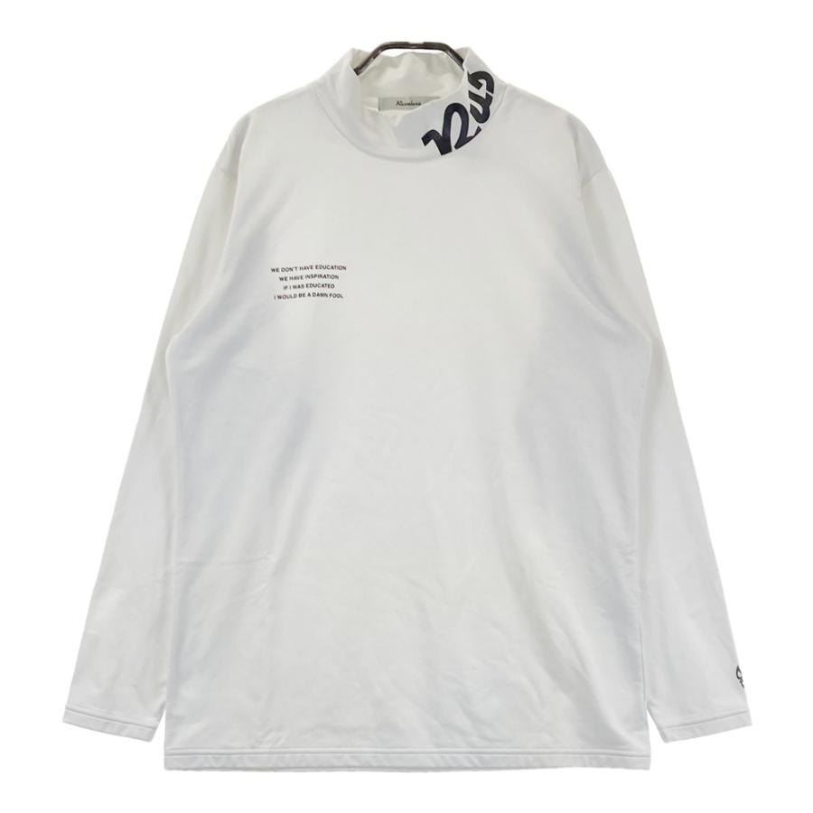 Russeluno（ラッセルノ） RS-2030402 裏起毛 モックネック 長袖Tシャツ