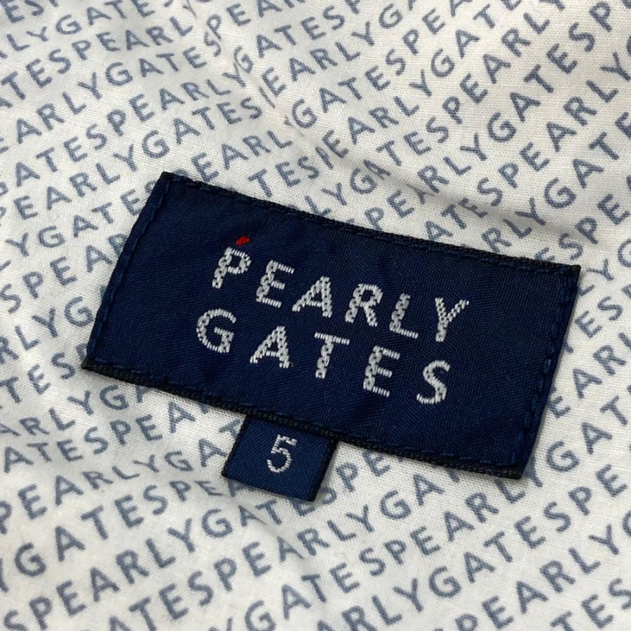 PEARLY GATES パーリーゲイツ パンツ ネイビー系 5 ゴルフウェア