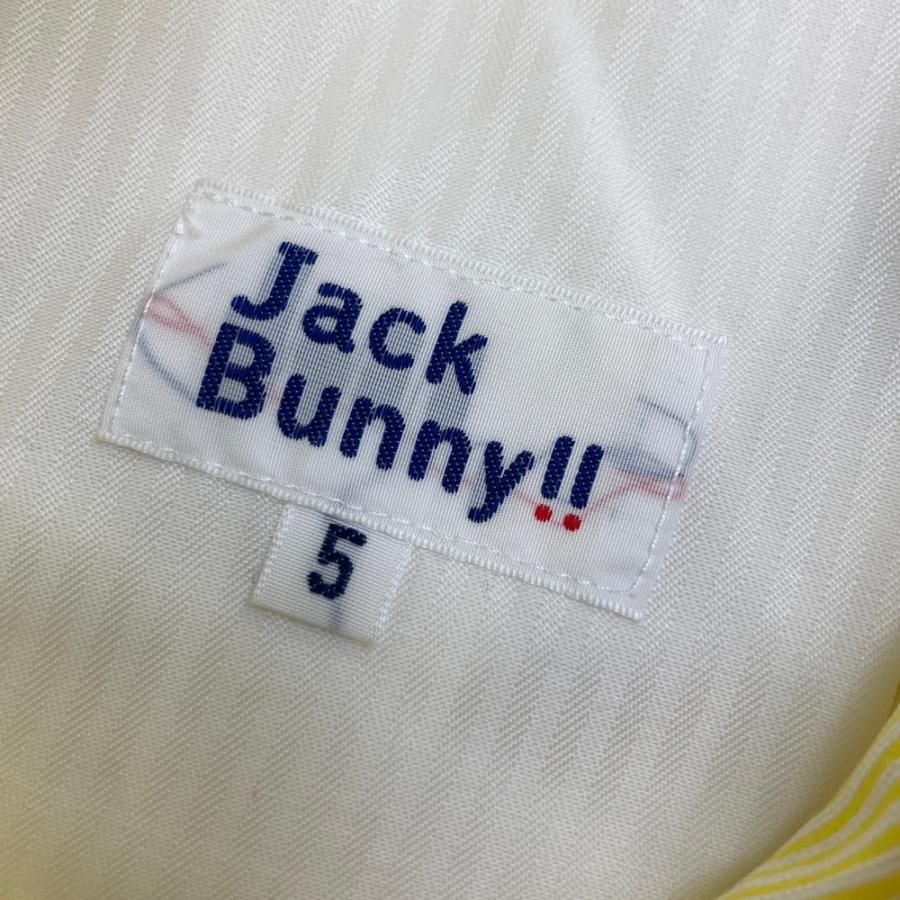 JACK BUNNY ジャックバニー パンツ ストライプ イエロー系 5 ゴルフ