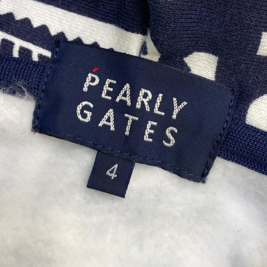 PEARLY GATES（パーリーゲイツ） 裏起毛 スウェット ジップパーカー 総