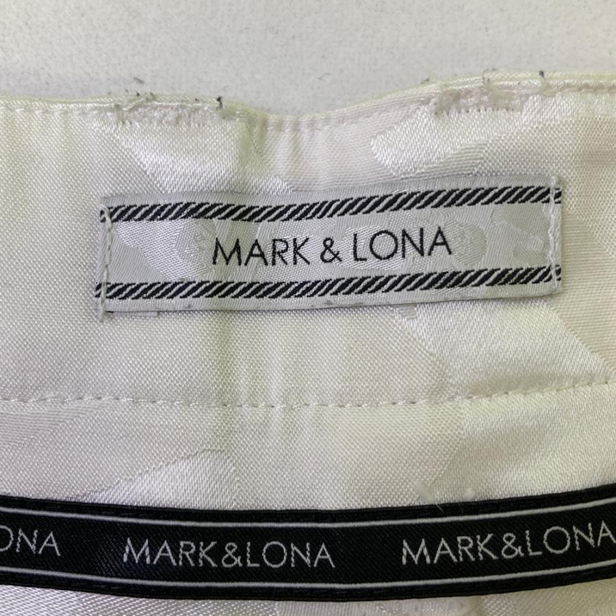 サイズ：L MARK&LONA マークアンドロナ  ストレッチスカート カモフラ 迷彩柄 ホワイト系 [240101692414] ゴルフウェア レディース ストスト MARK&LONA マークアンドロナ ストレッチスカート カモフラ 迷彩柄